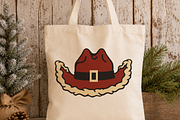 Cowboy Christmas Hat Clipart Set, a Seasonal Illustration by TanchaArt (Thumbnail 7 of 7)