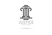 Justice logo, a Branding & Logo Template by Logocreative (Thumbnail 3 of 3)