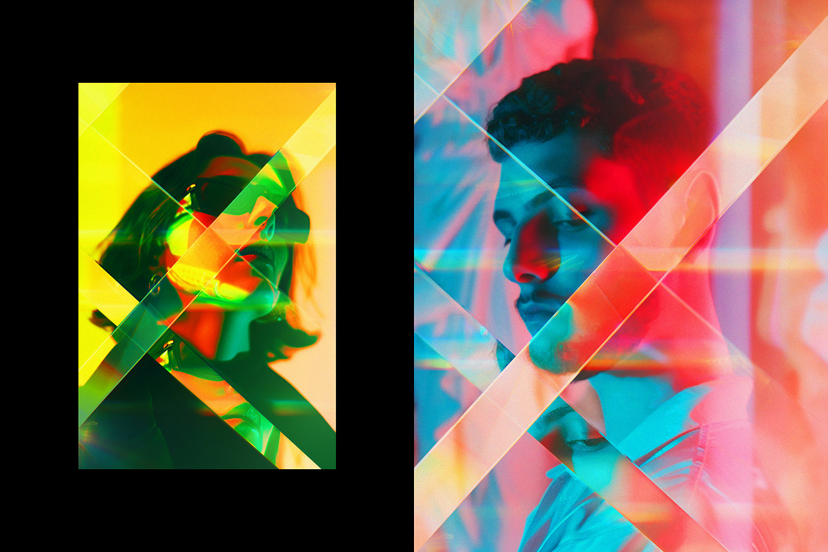 Prism Refraction Poster Effect, a Layer Style Add-On by Design Squad ...