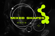 MIXED SHAPES - VECTOR, BRUSHES, PNG, a Graphic by saintricchi (Thumbnail 1 of 4)