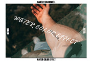 Water color Photo Effect, a Texture Graphic by Drawwell (Thumbnail 4 of 7)