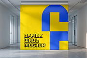 Office Wall Poster Mockup, an Advertising Mockup by graphypix (Thumbnail 1 of 4)