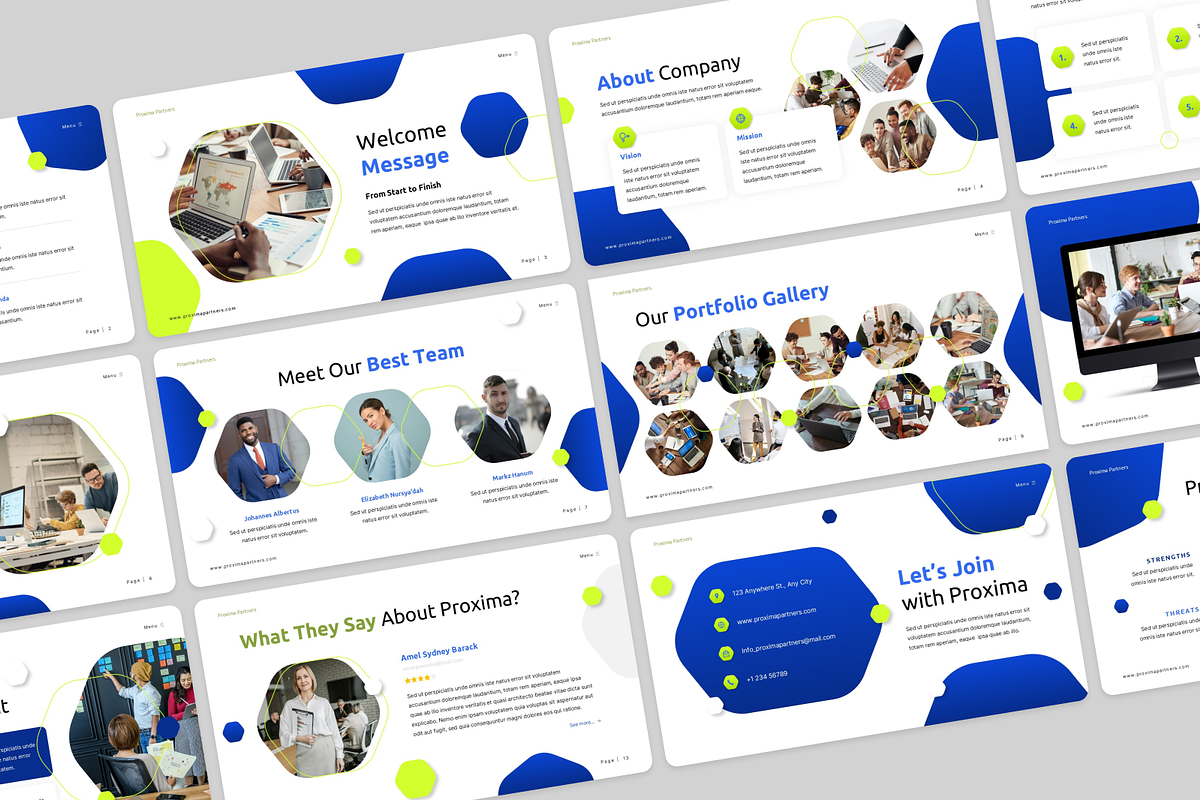 Project Management Presentation, a Presentation Template by Annora Studio (Photo 3 of 5)