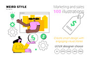 100 Marketing and sales concepts, a Templates & Theme by Visual Generation (Thumbnail 1 of 10)