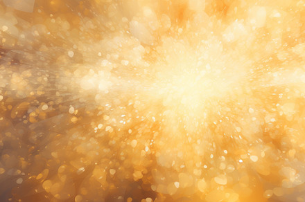 Fairy tale illustrations, abstract background in golden tones with bokeh stars., a Background Photo by José Manuel Gelpi