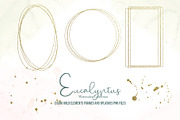 Watercolor Eucalyptus SET, a Decorative Illustration by TanataDesign (Thumbnail 13 of 16)