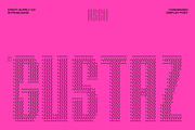CS Gustaz Ascii, a Sans Serif Font by Craft Supply Co. (Thumbnail 1 of 8)