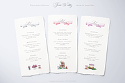 Forest Wedding Illustrations, a Decorative Illustration by Aquarellina (Thumbnail 14 of 32)