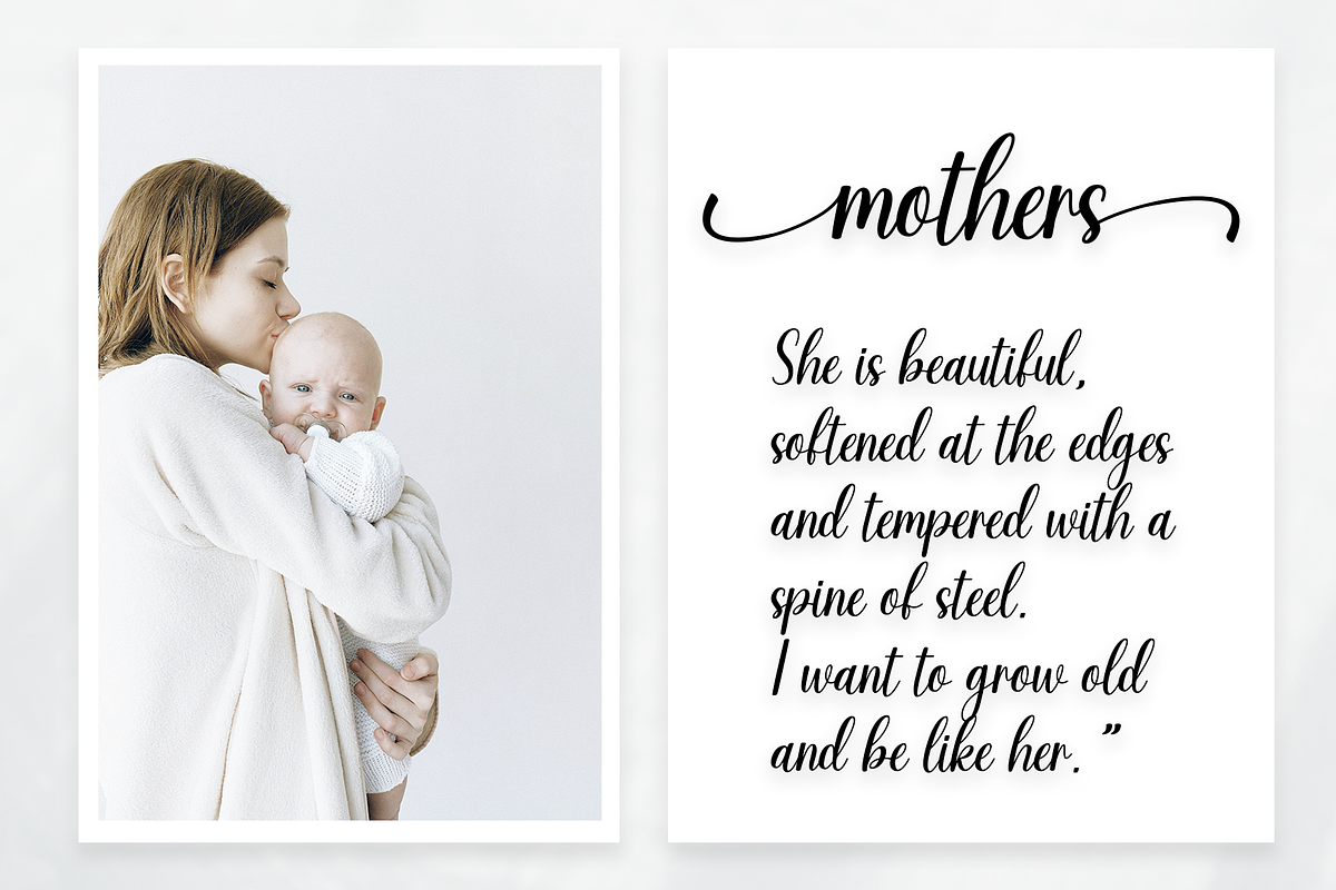 Sunday - Modern Calligraphy Font, a Script Font by Artkenza (Photo 2 of 8)