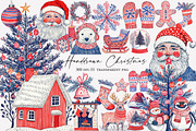 Handdrawn Christmas Clipart, an Illustration by Designworld (Thumbnail 1 of 5)