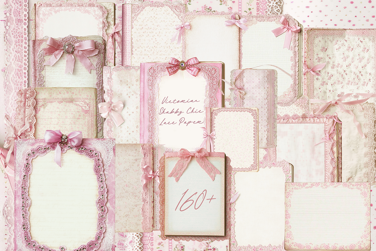 Victorian Shabby Chic Lace Paper, an Object Graphic by Digital Museum (Photo 1 of 7)