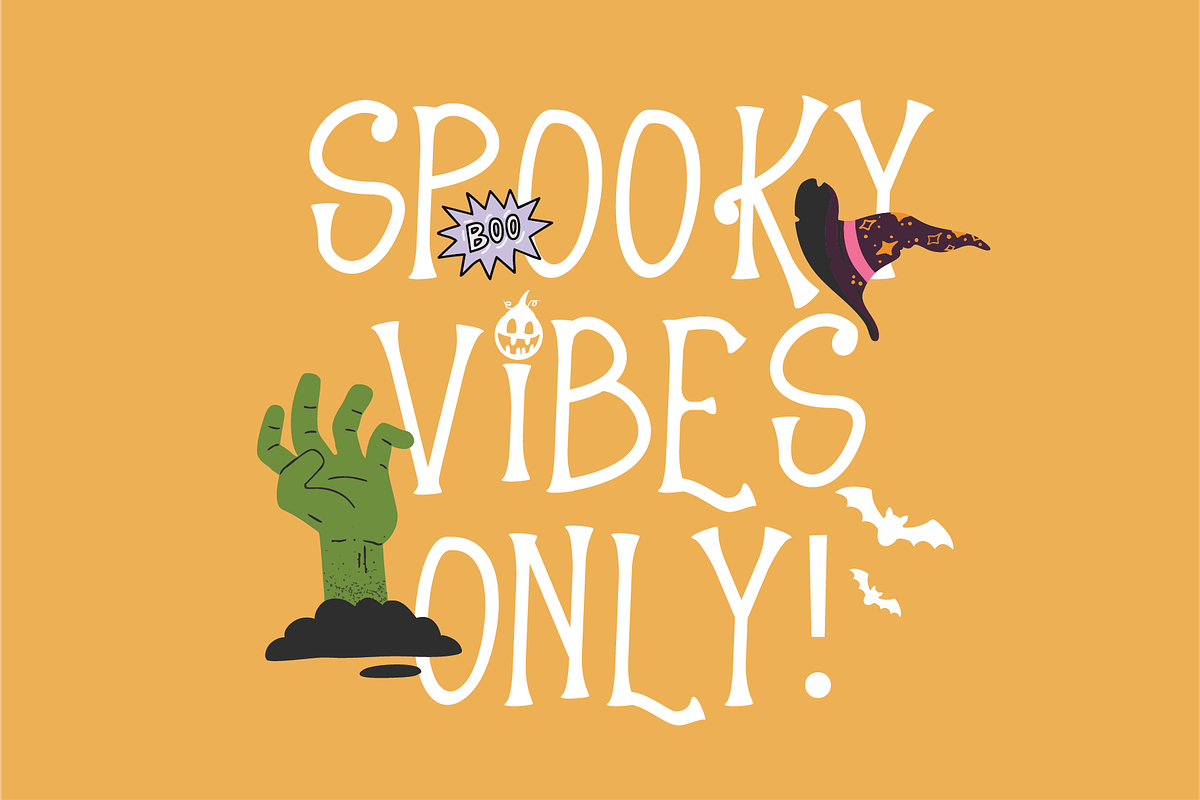 King Witch | Halloween Font, a Handwritten Font by Berdansabersama (Photo 5 of 8)