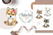 Puppy Paws 5. Watercolor Collection, an Illustration by OctopusArtis (Thumbnail 3 of 11)