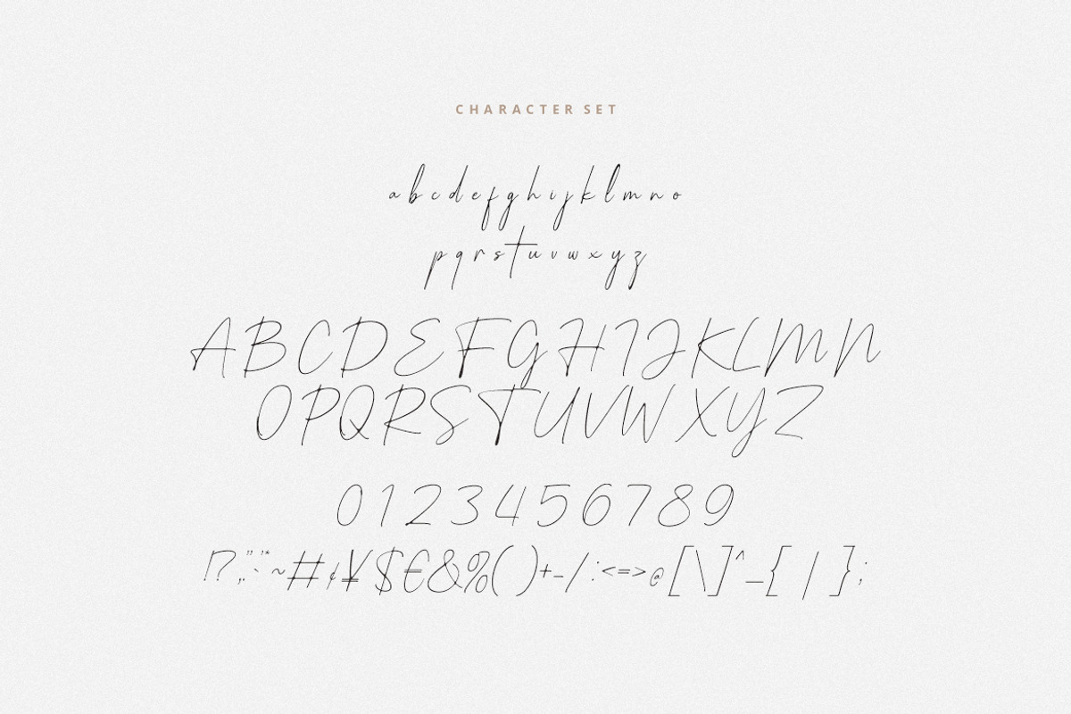 Gracelyn Handwriting Font, a Handwritten Font by Burhan Afif (Photo 8 of 10)