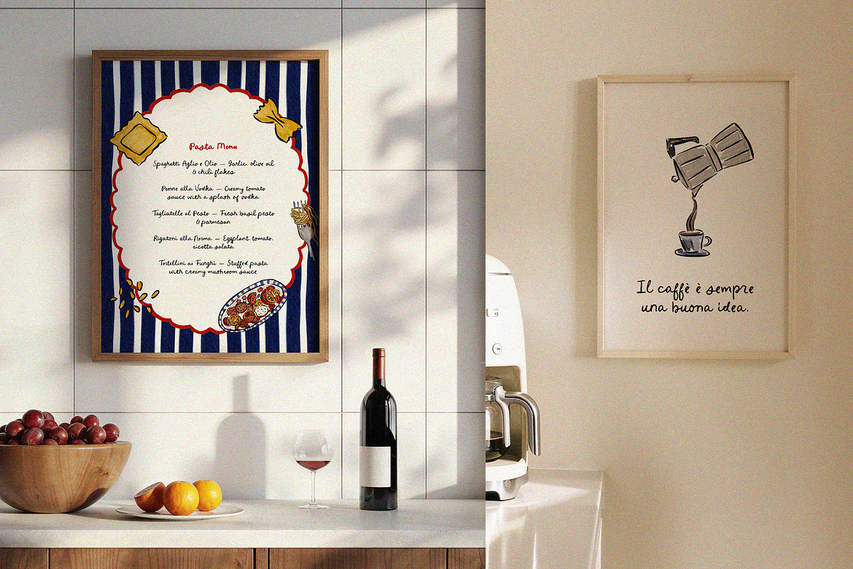 Italian Summer Watercolor Clipart, an Object Illustration by Teresa Art Store (Photo 4 of 10)
