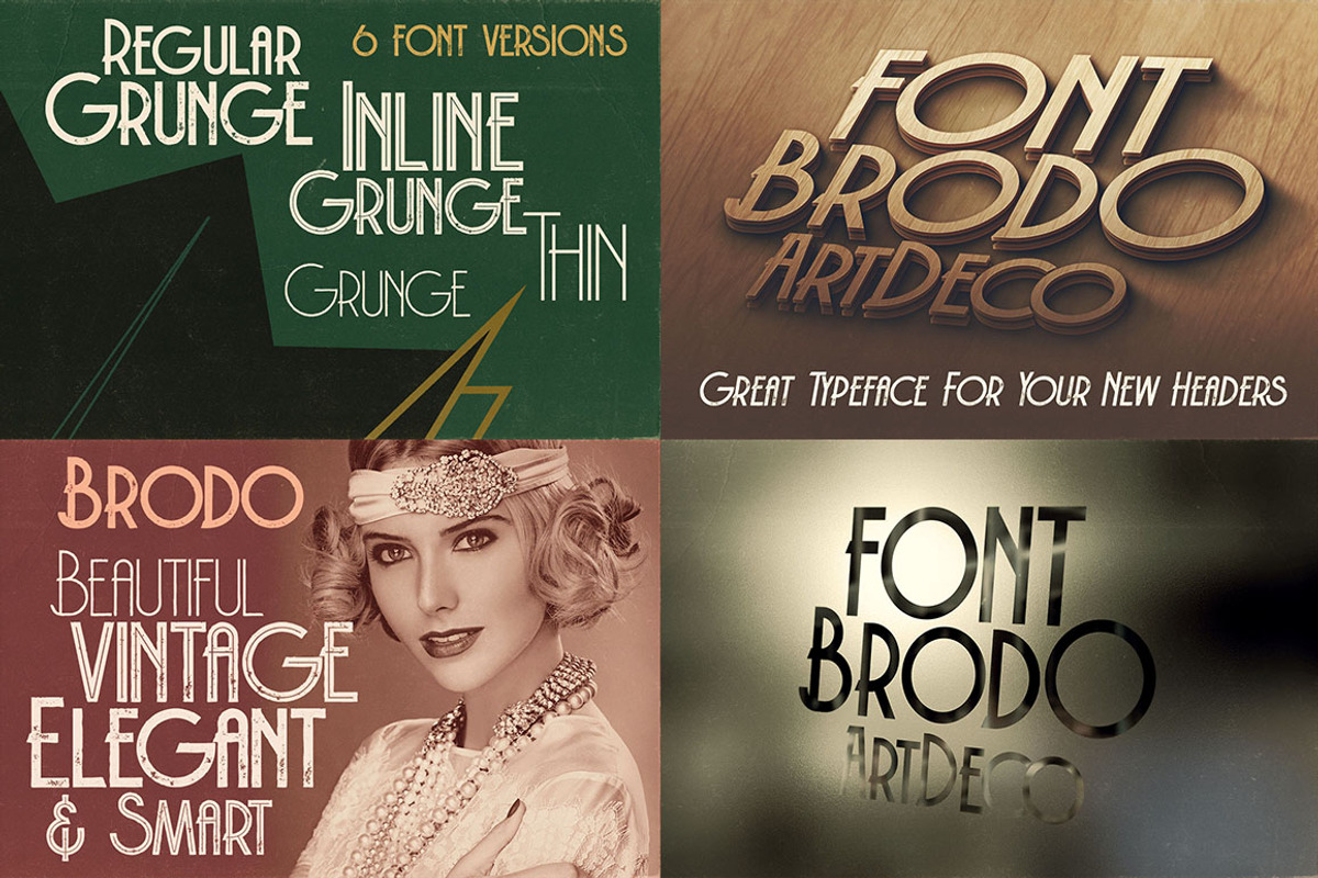 SALE 14 Display Fonts - 76 Fonts preview 7