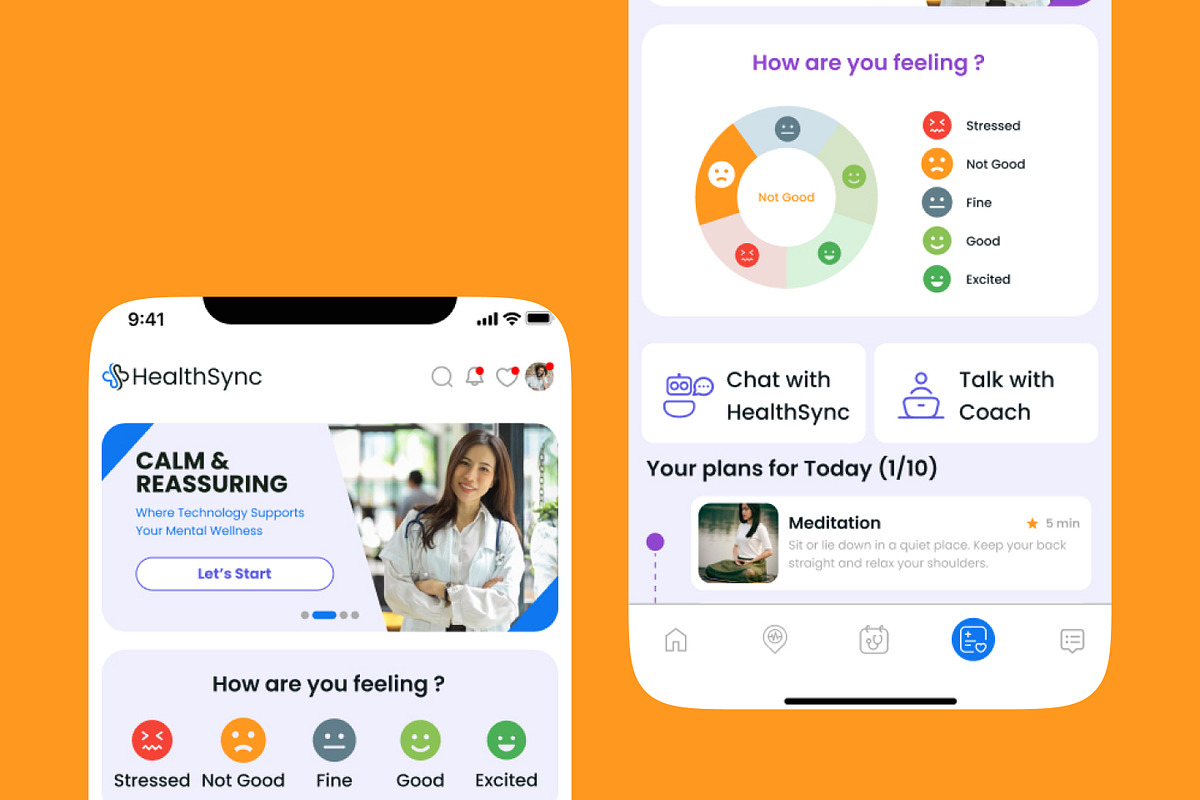HealthSync App - Complete UI Kit, an UI Kit Template by UI Pixel (Photo 11 of 11)
