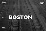 Boston, a Sans Serif Font by Latinotype (Thumbnail 1 of 12)