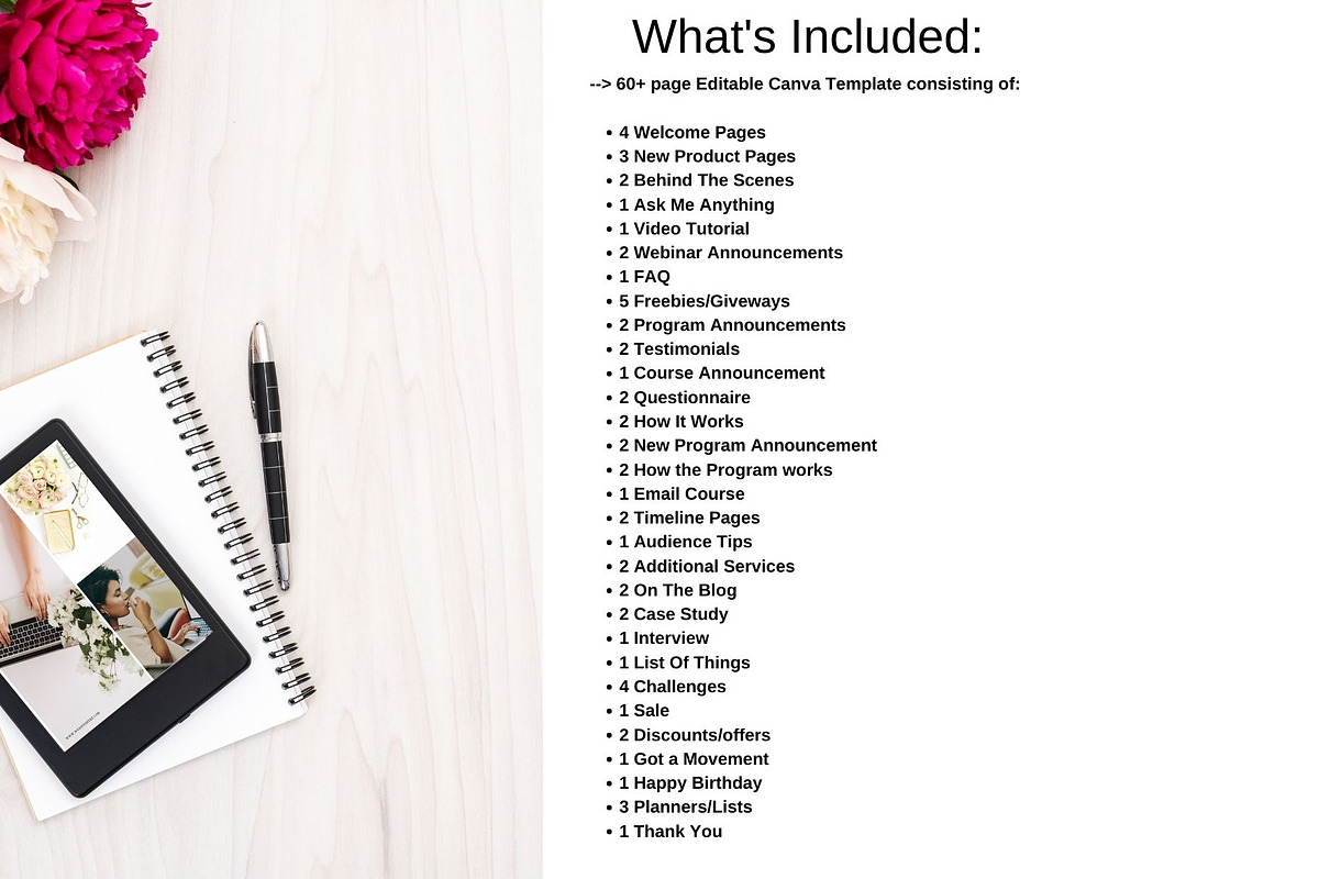 Email Marketing Newsletter template, a Product Mockup by Millennials Marketing (Photo 9 of 9)