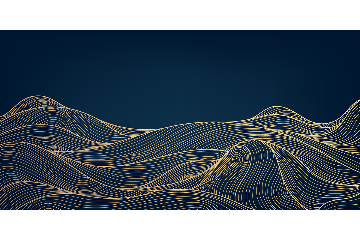 Waves Illustrations, a Background Graphic by Marylia (Photo 3 of 20)