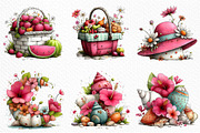 Whimsical Summer Clipart, an Illustration by Craft Nest (Thumbnail 5 of 12)