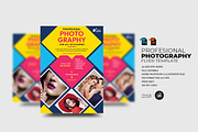 Creative Photography Flyer Template, a Flyer Template by Aam360 (Thumbnail 1 of 3)