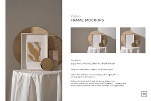 Video&Photo Frame Mockups