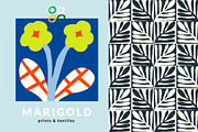 Bloom Blocks Naive Floral Clipart, a Decorative Illustration by Olia (Thumbnail 18 of 25)