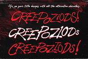 Night Visions: Brush Script Font, a Script Font by Wingsart Studio (Thumbnail 11 of 15)