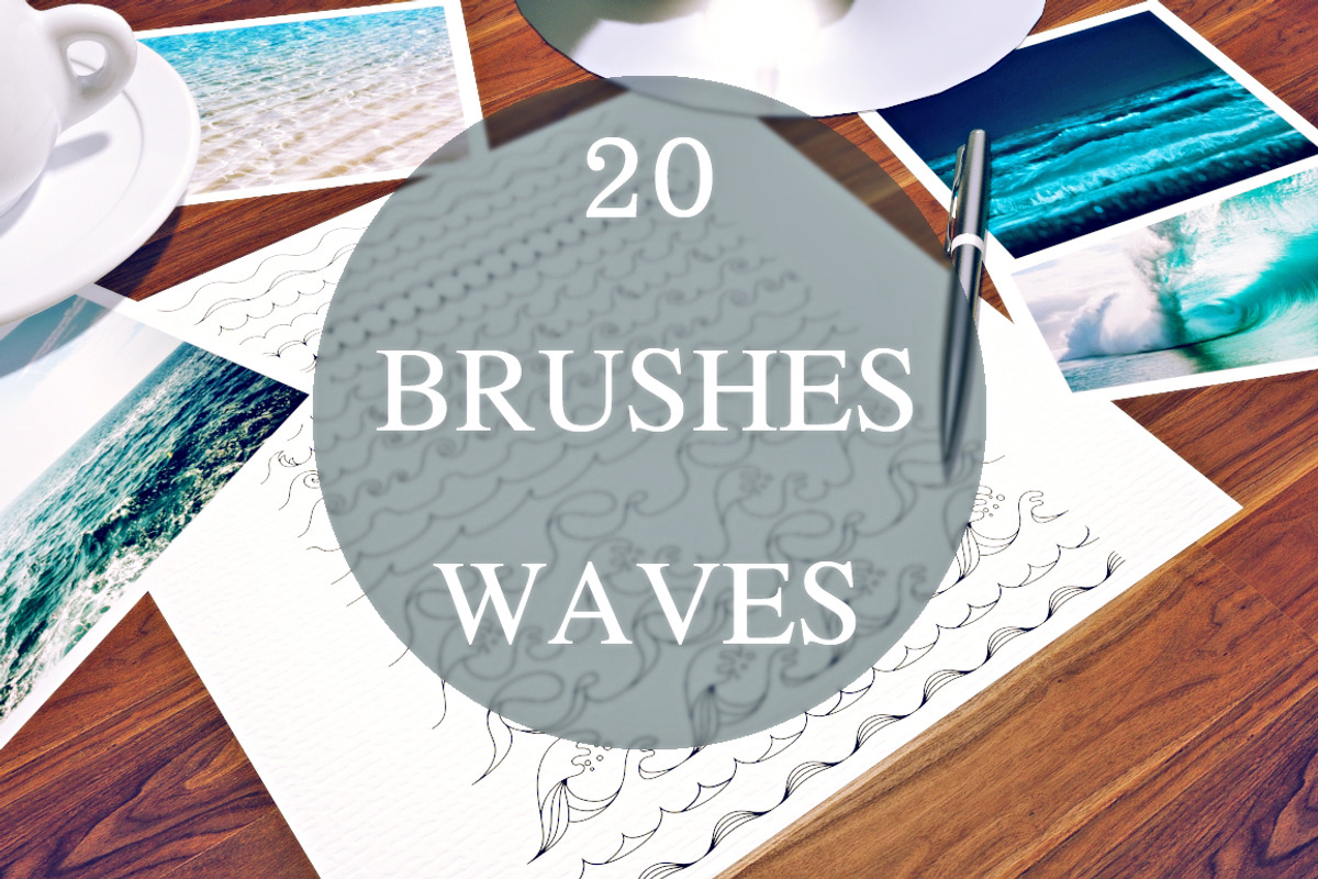 20 brushes waves (Ai)