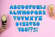 Kids font / handmade font., a Symbol Font by Nomber_86 (Thumbnail 3 of 4)