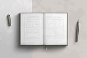 Book/Notebook Mockup Kit, a Books & Magazine Mockup by Ruben Stom (Thumbnail 17 of 20)