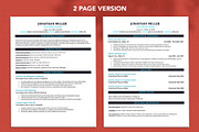 Modern ATS Resume Template in word, a Resume Template by Design_Xlab (Thumbnail 2 of 10)