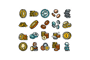 Money coins financial payment system, an Object Graphic by pikepicture
