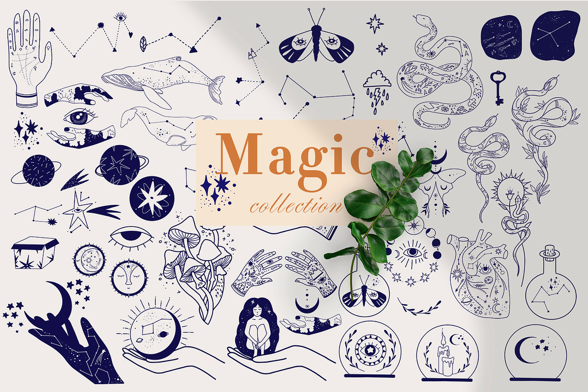 Magic mystical Collection, an Object Illustration by annasokol_ (Photo 1 of 7)
