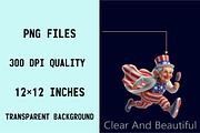 4th of July Grand Ma Sublimation Cli, an Illustration by SVGArt (Thumbnail 7 of 8)