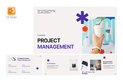 Elegant Project Management Template, a Presentation Template by Eklip Studio (Thumbnail 1 of 5)