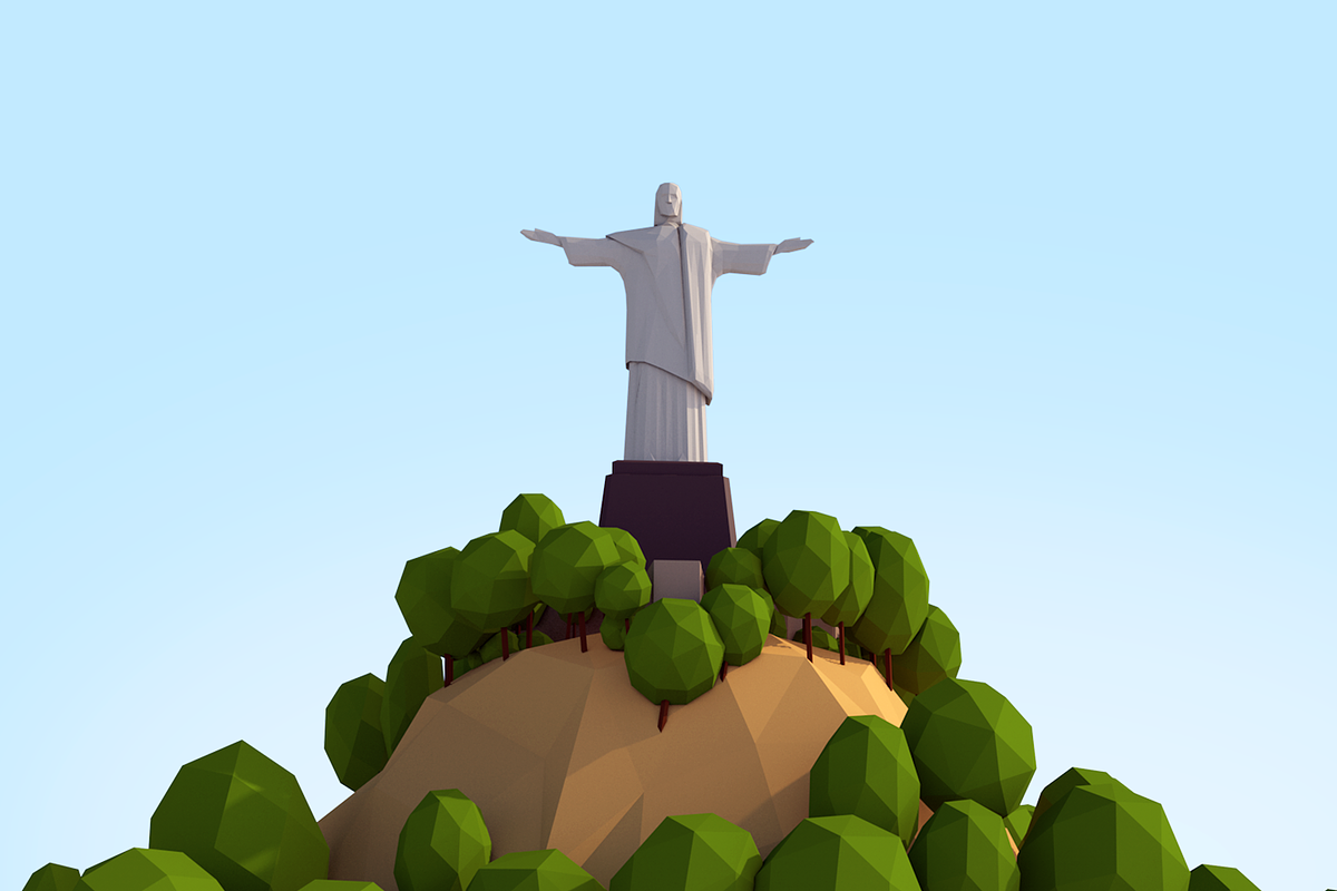 Polygonia World Landmarks Bundle, an Architecture 3D Model by Anton Moek (Photo 5 of 23)