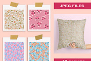 Retro Ditsy Seamless Patterns, a Pattern Graphic by Lagmar Design (Thumbnail 8 of 12)