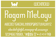 Austronesia font, a Font by weknow (Thumbnail 3 of 8)