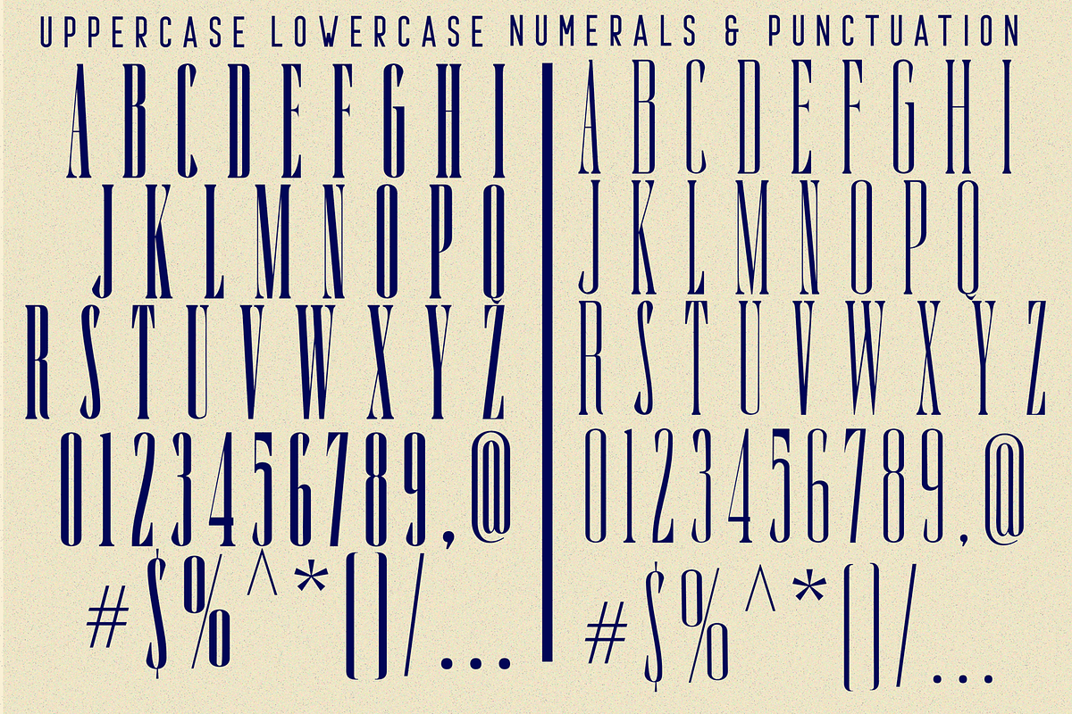 Cafollas - Condensed Font, a Serif Font by 177Studio (Photo 9 of 9)