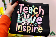 Easter Teacher Png, Happy Easter Png, an Illustration by Craft Nest (Thumbnail 5 of 6)