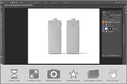 Carton Juice Box Packaging PSD, a Packaging Mockup by Bruno's Shop (Thumbnail 2 of 3)