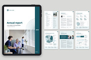 Hospital Annual Report Template, a Brochure Template by BrandPacks (Thumbnail 2 of 6)