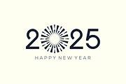2025 Happy New Year design vector., a Branding & Logo Template by BARONSTD (Thumbnail 3 of 3)