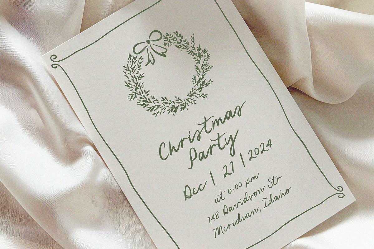 Hand Drawn Whimsical Christmas | SVG, a Seasonal Illustration by Calamar Studio (Photo 16 of 25)