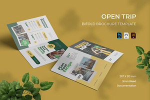 Open Trip - Bifold Brochure