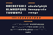 LAROF | Athletic Font, a Font by twinstd (Thumbnail 12 of 13)