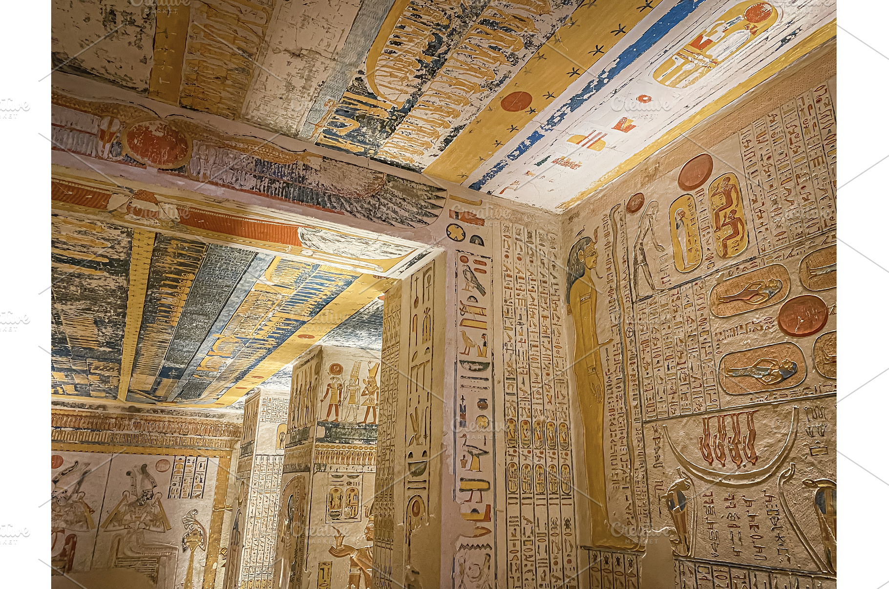 Tomb of Memnon KV9 in the Egyptian, an Architecture Photo by TatsianaSalauyova