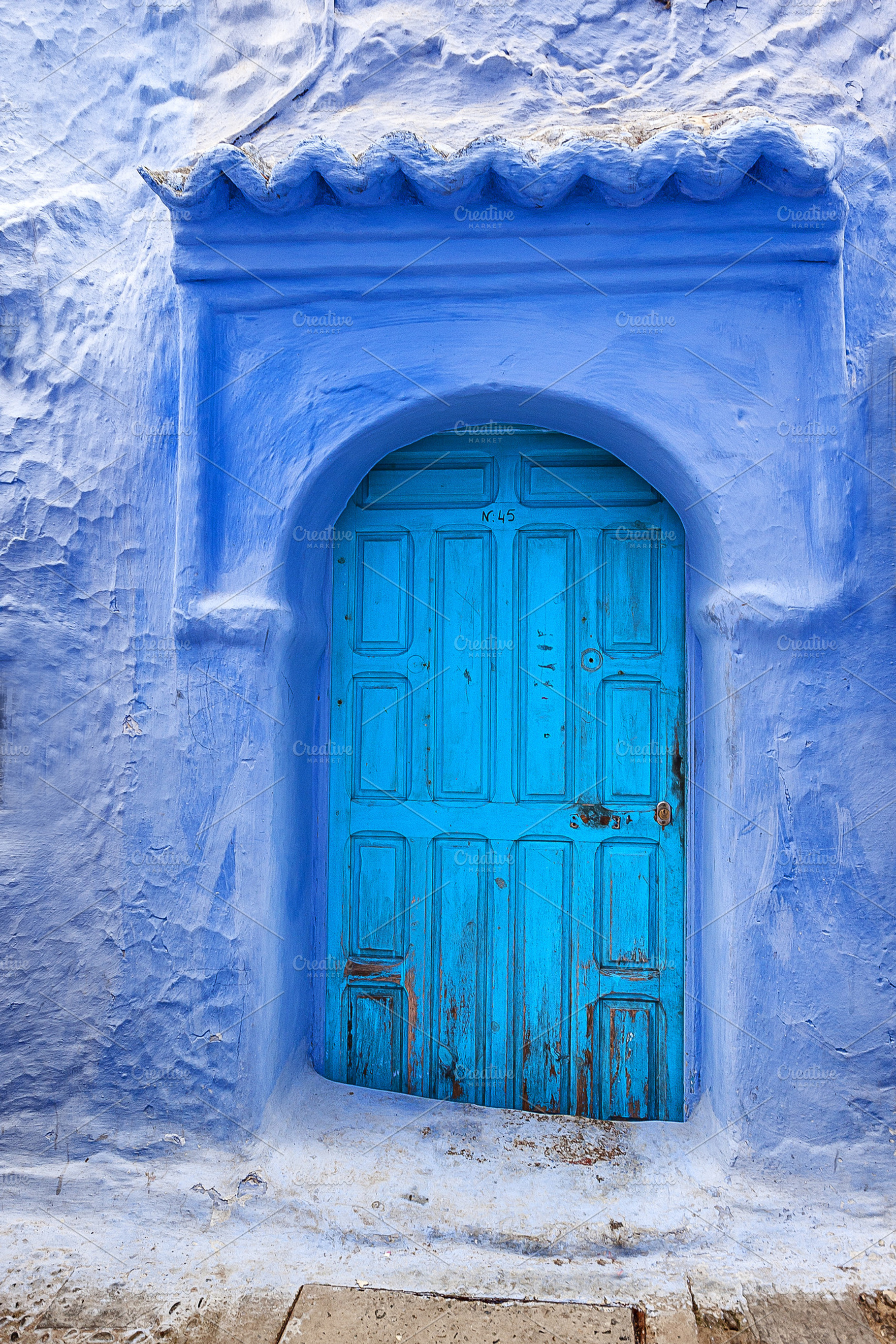 Chaouen in morocco stock photo containing chefchaouen and morocco
